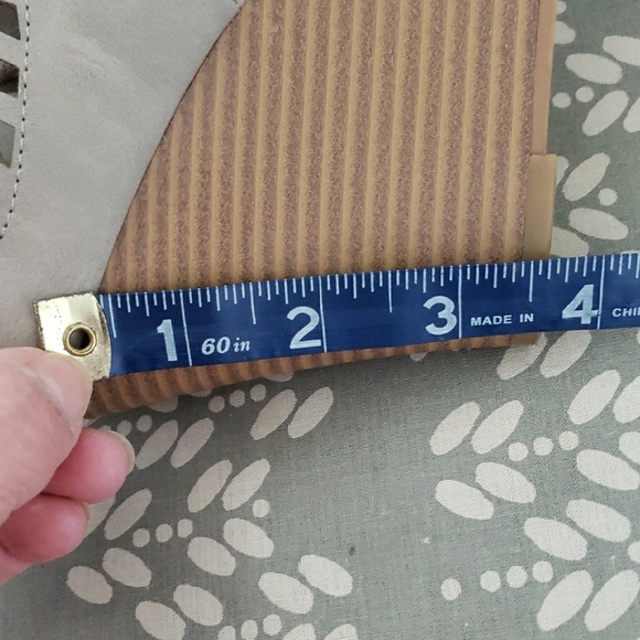 CL by Laundry Tan Heeled Sandals with Ankle Wrap - Picture 7 of 7